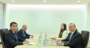 Ermənistanda Hikmət Hacıyevlə Armen Qriqoryan arasında görüş keçirilib