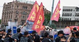 Türkiyənin bir neçə şəhərində NATO sammitinə qarşı aksiyalar keçirilib