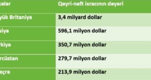 Altı ayda 5,5 milyard dollarlıq ixrac: artım, yoxsa struktur riski?