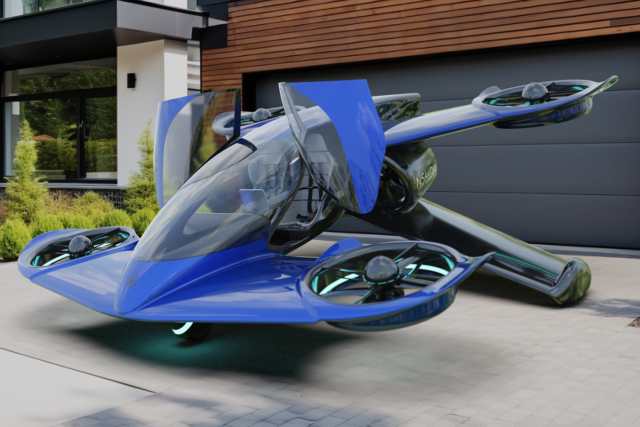 Doroni-Aerospace-H1-X-in-driveway